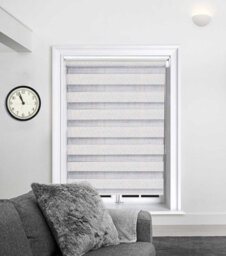 Lister Cartwright Day And Night/zebra Blinds, Premium Quality Double Roller, Vision Blinds(Grey, 60 X 165 Cm) - thumbnail 2