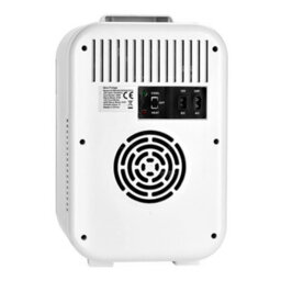 Living And Home White 12L Mini Counter Fridge With Led Mirror Door - thumbnail 5