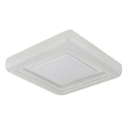 Luminosa Lighting Luminosa Marcia Square Decorative Flush Ceiling Light White Led 4000K - thumbnail 2