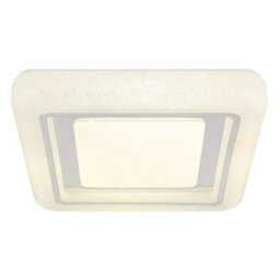 Luminosa Lighting Luminosa Marcia Square Decorative Flush Ceiling Light White Led 4000K - thumbnail 3