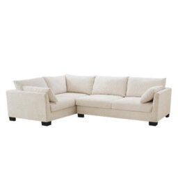 Home Detail Renns Corner Sofa, Left-Hand Facing With Footstool, Cream Linen - thumbnail 3