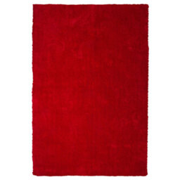 Beliani Shaggygy Rug Demre Red 140 X 200 Cm - thumbnail 1