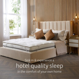 Snuggledown Luxurious Hotel 5Cm Comfort Mattress Topper - thumbnail 2