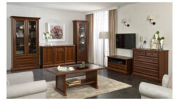 Arte Kent Chestnut 101Cm 5-Drawer Dresser - Classic Chest With Mixed Drawer Sizes - thumbnail 6