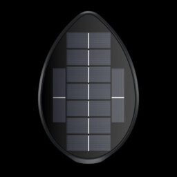 The Solar Centre Solarcentre  Chester Up & Down Usb Solar Wall Light - Anthracite - Powered By Leaf - thumbnail 3