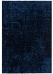 Navy Plain Modern Easy To Clean Soft Bedroom Dining Room And Living Room Rug-200Cm X 290Cm - thumbnail 2