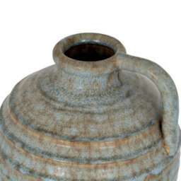 Hill Interiors Capella Krater Jug Vase - Ceramic - L16 X W16 X H18 Cm - Grey - thumbnail 2
