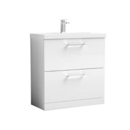 Nuie 800 Fs 2-Drawer Vanity & Basin 3 - thumbnail 1