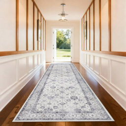 Bedlooms Serene Cashmere Rug 80X150Cm, Traditional Rug, Non Slip, Stain Resistant, Corridor & Hallway Runner - thumbnail 8