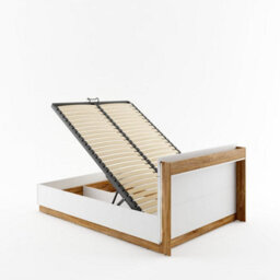 Arte Dentro  Ottoman Bed With Led Lighting And Storage - 160X200Cm - thumbnail 2