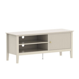 Melody Maison Large Taupe Wooden Tv Cabinet - Hales Taupe Range - thumbnail 6