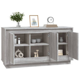 Vidaxl Sideboard Grey Sonoma 102X35X55 Cm Engineered Wood - thumbnail 4