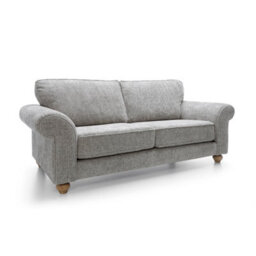Abakus Direct Ingrid 3 Seater Sofa In Ash Grey - thumbnail 3