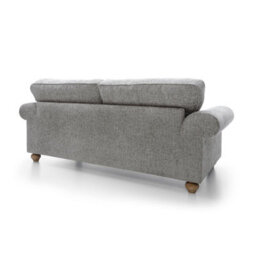 Abakus Direct Ingrid 3 Seater Sofa In Ash Grey - thumbnail 4