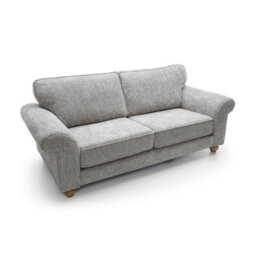 Abakus Direct Ingrid 3 Seater Sofa In Ash Grey - thumbnail 5
