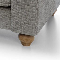 Abakus Direct Ingrid 3 Seater Sofa In Ash Grey - thumbnail 9
