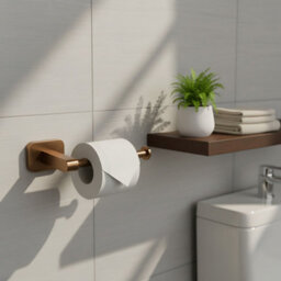 Toilet Paper Holder Rea 5909 Nico Brush Copper - thumbnail 6