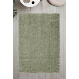 Melrose Laguna Super Soft Shaggy Green Area Rug 200/290Cm - thumbnail 5