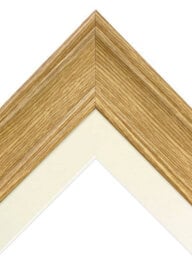 Frames By Post Scandi Oak Frame With Ivory Mount For Image Size A3 - thumbnail 5