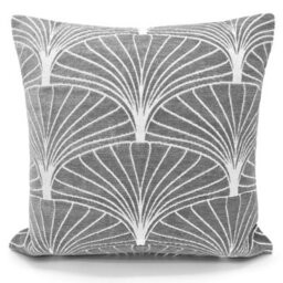 Velosso Soft Touch Chenille Decorative Cushion, Zip Closure, Stylish Cotton Chenille Sofa Cushion, Contemporary Style - Teal - thumbnail 2