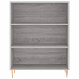Berkfield Highboard Grey Sonoma 69.5X34X180 Cm Engineered Wood - thumbnail 8