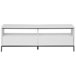 Beliani  Tv Stand Led Sydney White - thumbnail 5