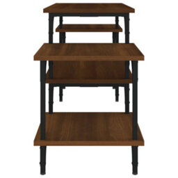 Berkfield Durable Tv Cabinet Brown Oak 117X35X52 Cm Engineered Wood - thumbnail 6
