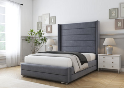 Comfort Beds Milano Steel Plush Bed Frame - image 1