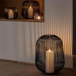 Blomus Lito Lantern Candle Holder Xs - Steel Gray - thumbnail 2