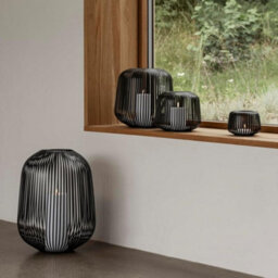 Blomus Lito Lantern Candle Holder Xs - Steel Gray - thumbnail 3