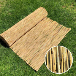 Prime Plus 1.8M X 3M Extra Thick Bamboo Screening Roll Natural Fence Peeled Reed Fencing Outdoor Garden - thumbnail 5