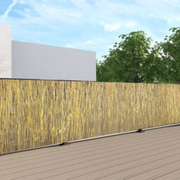 Prime Plus 1.8M X 3M Extra Thick Bamboo Screening Roll Natural Fence Peeled Reed Fencing Outdoor Garden - thumbnail 6