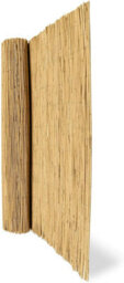 Prime Plus 1.8M X 3M Extra Thick Bamboo Screening Roll Natural Fence Peeled Reed Fencing Outdoor Garden - thumbnail 3