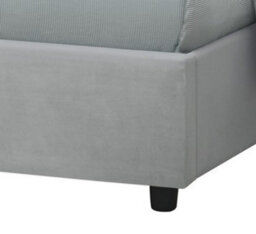 Sareer Furniture Sareer Bailey Bed, Bed In A Box, Contemporary Grey Upholstered Bed - thumbnail 5