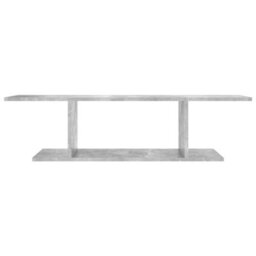 Berkfield Durable Wall Mounted Tv Cabinet Concrete Grey 103X30X26.5 Cm - thumbnail 4