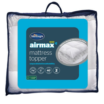 Silentnight Airmax 10Cm Mattress Topper Small Double - image 1