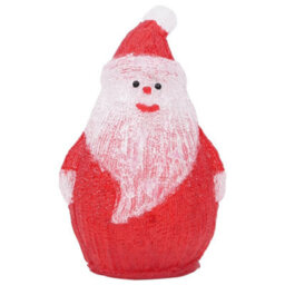 Berkfield Led Christmas Acrylic Santa Figure Indoor And Outdoor 28Cm - thumbnail 5
