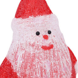 Berkfield Led Christmas Acrylic Santa Figure Indoor And Outdoor 28Cm - thumbnail 8