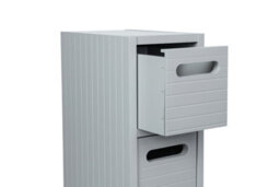 Spot On Dealz Bathroom Storage Cabinet 4 Drawer Unit Wooden Cupboard Bathroom - thumbnail 4