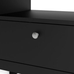 Furniture To Go Madrid Tv-Unit 3 Drawers In Matt Black - thumbnail 8