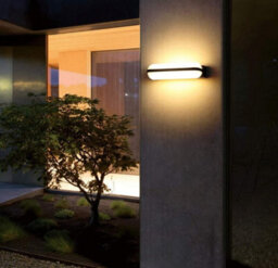 Led Wall Light Outdoor Wall Sconce Ip65 Waterproof Metal Cold White - thumbnail 3