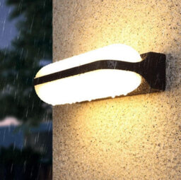 Led Wall Light Outdoor Wall Sconce Ip65 Waterproof Metal Cold White - thumbnail 6