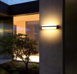 Led Wall Light Outdoor Wall Sconce Ip65 Waterproof Metal Cold White - thumbnail 5