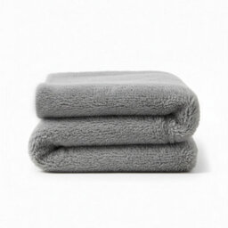 Cuddly Extra Fluffy Throw Ultra Soft Plush Blanket For Sofa Bed Home Decor Silver 150X200Cm - thumbnail 2