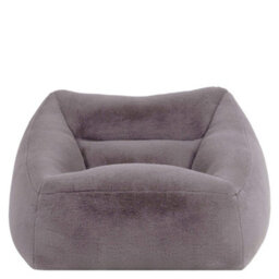 Icon Natalia Rabbit Faux Fur Armchair Bean Bag, Light Grey - thumbnail 4