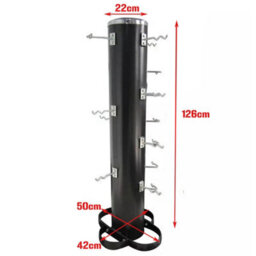 Vertical Storage Tower Rack For Multi Gym Cable Attachments - Fxr Sports - thumbnail 2