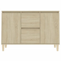 Berkfield Sideboard Sonoma Oak 103.5X35X70 Cm Engineered Wood - thumbnail 5