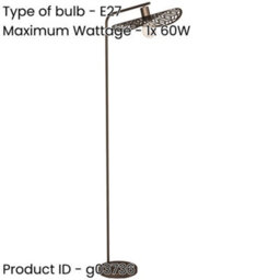 Loops Modern Bronze Floor Lamp - Stylish Indoor Lighting For Your Home - thumbnail 2