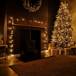 Samuel Alexander 200 Led 16M Supabrights Indoor Outdoor Christmas Lights In Vintage Gold With Timer - thumbnail 2