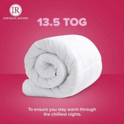 Imperial Rooms 13.5 Tog  Duvet Hollow Fiber Double 200X200Cm Extra Thick Warm Breathable And Hypoallergenic - thumbnail 2